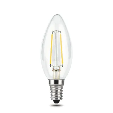 Лампа светодиодная LED 5Вт E14 220В 4100К свеча | 103801205 | Gauss