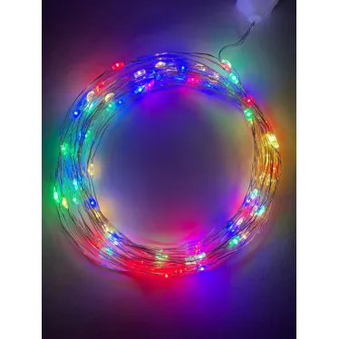 Гирлянда светодиодная  Нить 10 м мультиколор ENIN -10NM   220V IP20 (100/1800) | Б0047965 | ЭРА