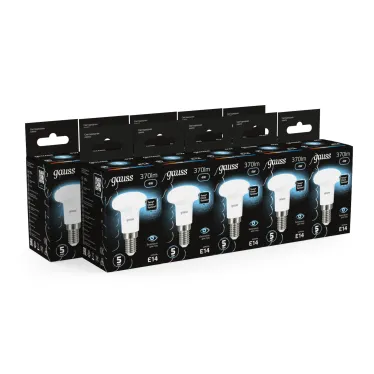 Лампа светодиодная LED 4Вт E14 220В 4100К Reflector R39 | 106001204 | Gauss