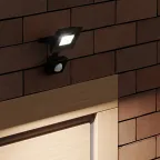 Прожектор светодиодный Gauss Elementary LED 10W 700lm IP65 6500К с датчиком движения | 628511310 | Gauss