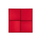 INTELLIGENT ARLIGHT Кнопочная панель KNX-304-23-IN Rose Red (BUS, Frame) (IARL, IP20 Металл, 2 года) | 039668 | Arlight