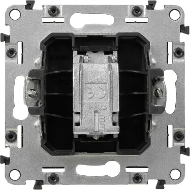 Valena LIFE Розетка ТВ c топологией звезда 0-2400 МГц С лицевой панелью Алюминий