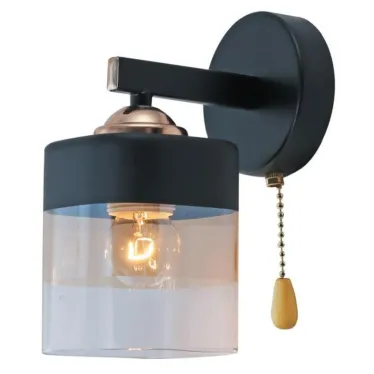 Бра светильник настенный с выключателем 1хЕ27 40Вт модерн 9133-401 Isadora Rivoli