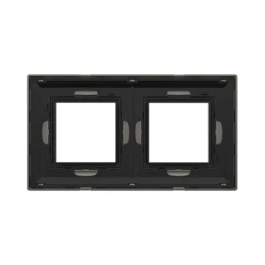 Рамка из металла, ''Avanti'', никелированная, 4 модуля