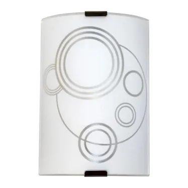 Светильник Галактика 150х220 НББ 21-60 М21 матовый белыйкл.штамп металлик ИУ