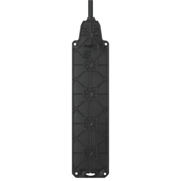 Удлинитель силовой UK-4e-3x1,5-40m-IP44(KG) с заземлением 4 розетки каучук 40м КГ 3х1,5мм2 IP44