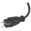 Удлинитель силовой UK-4e-3x1,5-40m-IP44(KG) с заземлением 4 розетки каучук 40м КГ 3х1,5мм2 IP44