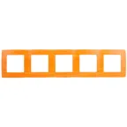 Рамка на 5 постов, Эра12, ольха, 12-5005-07