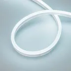 Лента герметичная AURORA-PS-A120-16x8мм 24V White6000 (10 W/m, IP65, 2835, 5м) (Силикон)