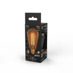 Лампа светодиодная Black LED Filament ST64 E27 8W Golden 740lm 2400К | 157802008 | Gauss