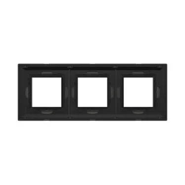 Рамка из металла, ''Avanti'', графитовая, 6 модулей