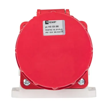 Розетка 145 3Р+РЕ+N 125А 380В IP67