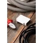 Угол T-образный (25х16) (4 шт) Plast Белый