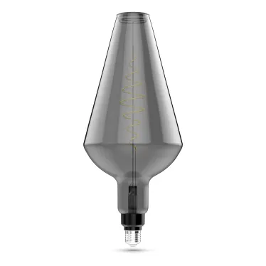 Лампа светодиодная LED Filament Vase E27 8.5W Gray 165lm 1800K 1/2 | 180802005 | Gauss