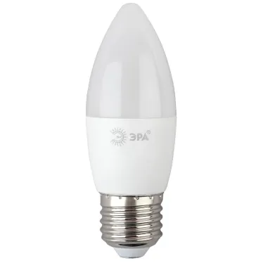 Лампа светодиодная LED B35-8W-865-E27 R (диод, свеча, 8Вт, хол, E27) (10/100/3500)