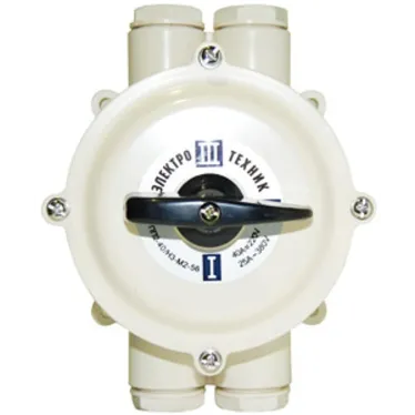 Переключатель пакетный ПП2-40/Н3 М2 до 40А пластиковый корпус IP56