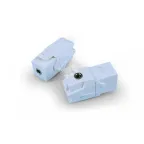 Вставка формата Keystone Jack с проходным адаптером TRS 3.5 мм, ROHS, белая | 247762 | Hyperline