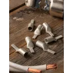 Наконечник штифтовой медный луженый НШМЛ-50-7-20