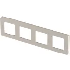 Рамка 4 поста INSPIRIA шампань