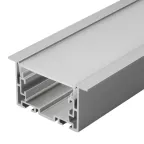 Профиль с экраном S2-LINIA69-F-2500 ANOD+OPAL (ARL, Алюминий)