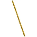 Маркировка буква (B) черный/желтый Duplix (600шт)