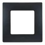 ETIKA Рамка 1 пост антрацит