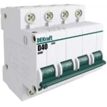 Выключатель автоматический четырехполюсный 3А D ВА-101 4.5кА
