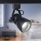 Светильник трековый однофазный TR38-GU10 BK MR16 черный под лампу