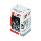 Шуруп универсальный 2,5х10 потайная головка, остроконечный, оцинкованный (500шт) - коробка