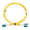 Патч-корд оптический соединительный (шнур коммутационный) для одномодового кабеля (SM) 9/125 (OS2) LC/UPC-LC/UPC двойного исполнения (Duplex) LSZH 1м