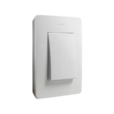 Рамка 1 пост белая