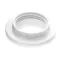 Кольцо абажурное КП14-К02 к патрону Е14 пластик белый (индивидуальный пакет) IEK