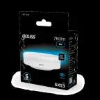 Лампа светодиодная LED 8 Вт 760 лм 6500К таблетка холодный GX53 AC 220В Black Gauss