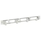 Органайзер кабельный TERACOM 1U 4 кольца с окнамиОрганайзер кабельныйый