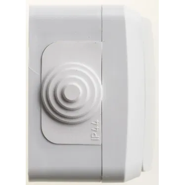 ЭТЮД Переключатель одноклавишный наружный IP44 серый