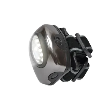 Фонарь налобный «Bright eyes comfort max» S-HL010-C Gun Metal  алюм. корпус, 5 LED, упаковка кламшелл, 3хААА н/к | 03211 | Uniel