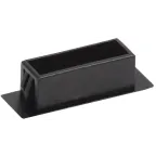 Заглушка SC duplex пластик (черный)