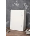 Бокс пластиковый с монтажной платой 500х350х190 мм IP65 PROxima