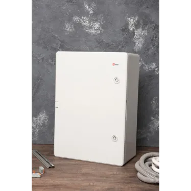 Бокс пластиковый с монтажной платой 500х350х190 мм IP65 PROxima