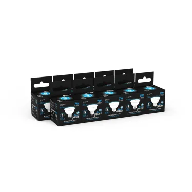 Лампа светодиодная MR16 7W 630lm 6500K GU5.3 LED 1/10/100 | 101505307 | Gauss