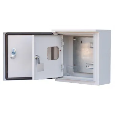 Корпус учетный навесной ЩРУН-1/7 300х310х150 IP54 1-фазн. 7мод. метал
