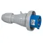 Прямая вилка - P17 Tempra Pro - IP 66/67 - 200/250 В~ - 16 A - 2К+З