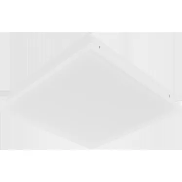 Светильник светодиодный DR. OPL ECO LED 595 EM SET (DR D ECO LED 595 EM 4000K 1025000400, DR.OPL ready-assembled diffuser 2025000010) | 1025000380 | С