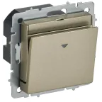 BRITE Выключатель карточный 30А ВС10-1-8-БрШ шампань IEK