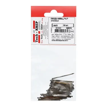 Гвоздь финишный 1.4х35 бронзовый (50шт)