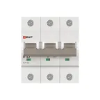 Выключатель автоматический трехполюсный 125А D ВА47-125