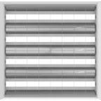 Светильник ЛПО ARS/S 436 /600/ HF 4х36Вт Т8 G13 ЭПРА IP20 | 1041000490 | Световые Технологии