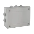 Коробка распределительная 240х190х90мм IP55 8 вводов с кабельными вводами