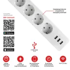Умный удлинитель Connect PRO Wi-Fi c USB