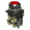 Выключатель кнопочный ВК30-10-11110-40 У2, красный, 1з+1р, цилиндр, IP40, 10А. 660В